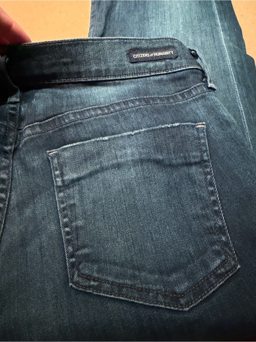 Citizens Of Humanity Women's Blue straight boot cut Jeans - Picture 5 of 7